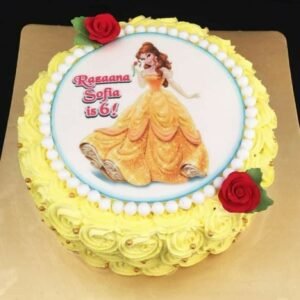 Divine Pineapple Photo Print Cake