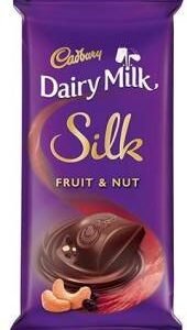 Dairy milk fruit & nut 55gms