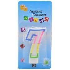 7 Number Candle