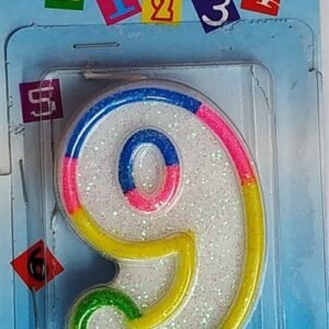 9 Number Candle