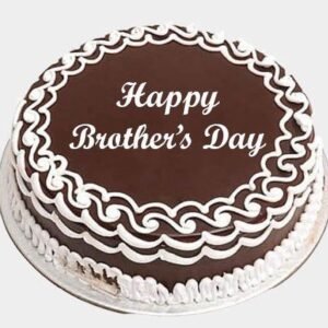 Brothers Day Vanilla Chocolate Cake