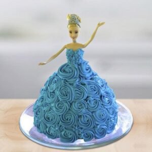 White Forest Doll Cake (1 KG)