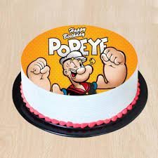 Keshar Pista Photo Print Cake