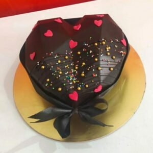 Royal Chocolate Full Heart Pinata Cake