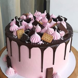 Sisters Day Kitkat Chocolate Cake