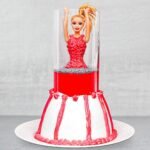 Strawberry Doll Pull Me Up Cake