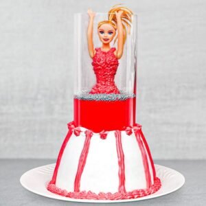 Strawberry Doll Pull Me Up Cake